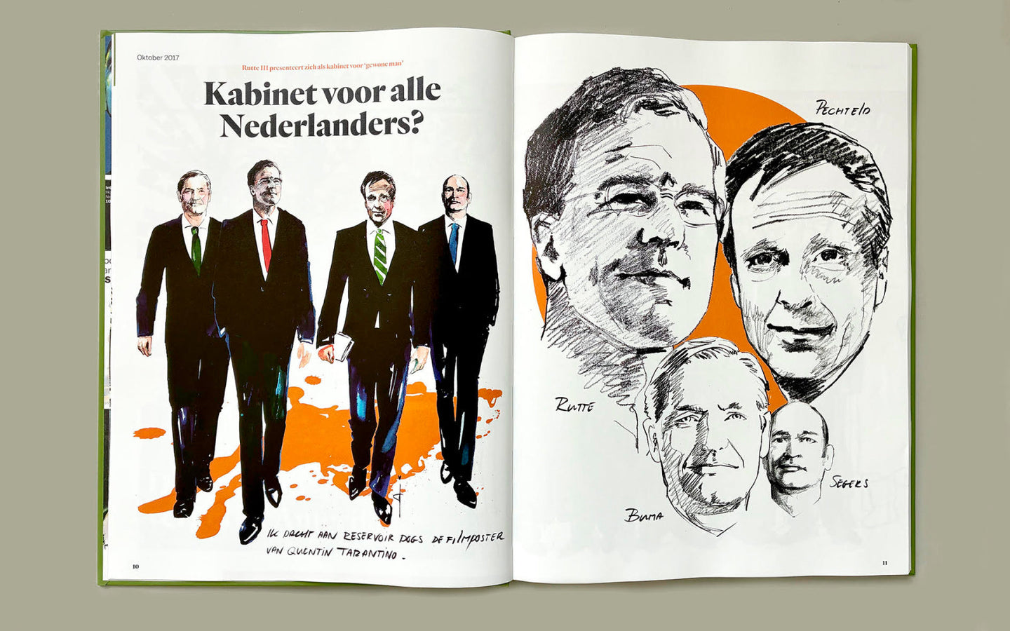 Hoofd Hart Hand - Sjoukje Bierma 10 jaar illustraties voor Het Parool - afbeelding 9