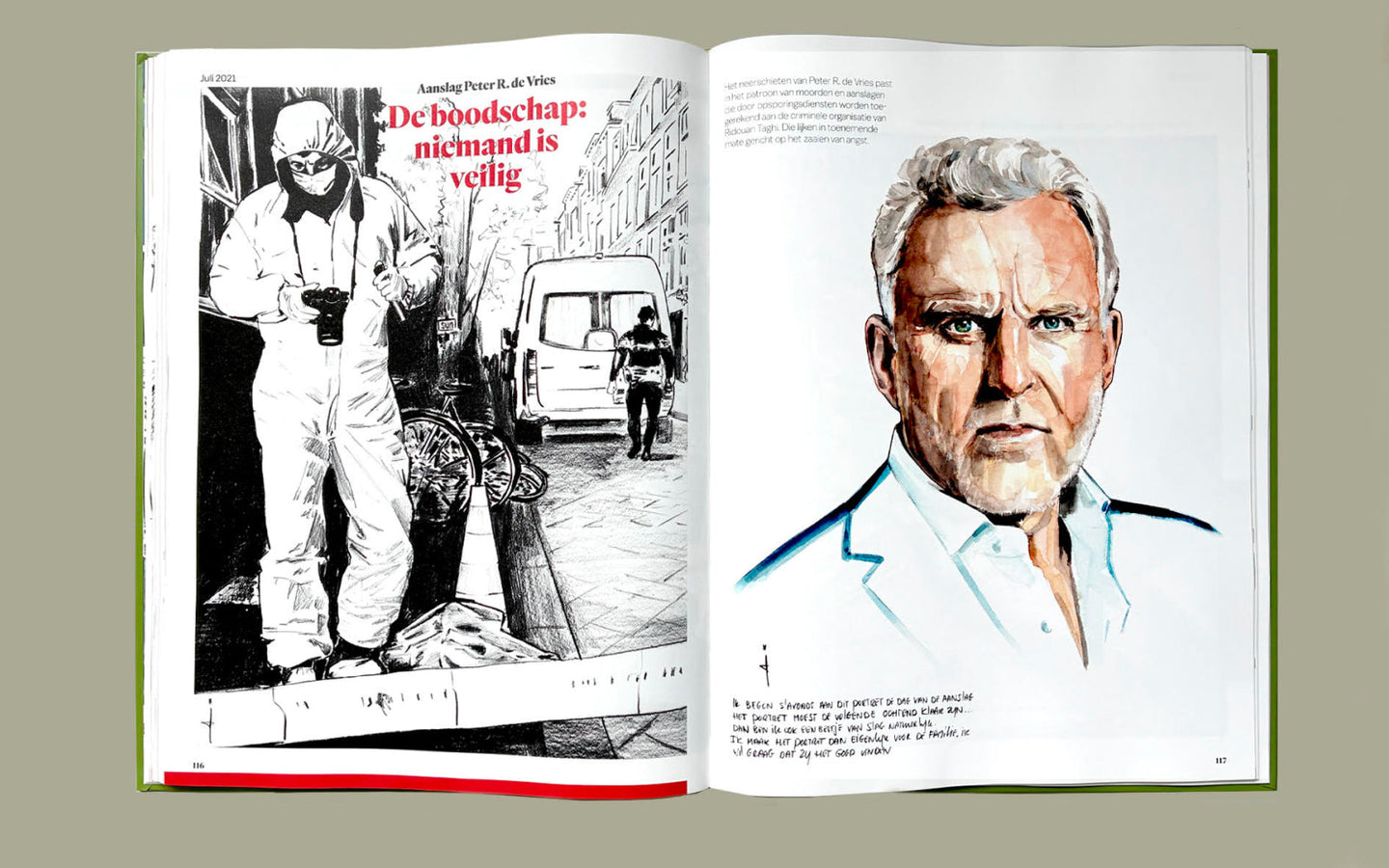 Hoofd Hart Hand - Sjoukje Bierma 10 jaar illustraties voor Het Parool - afbeelding 7