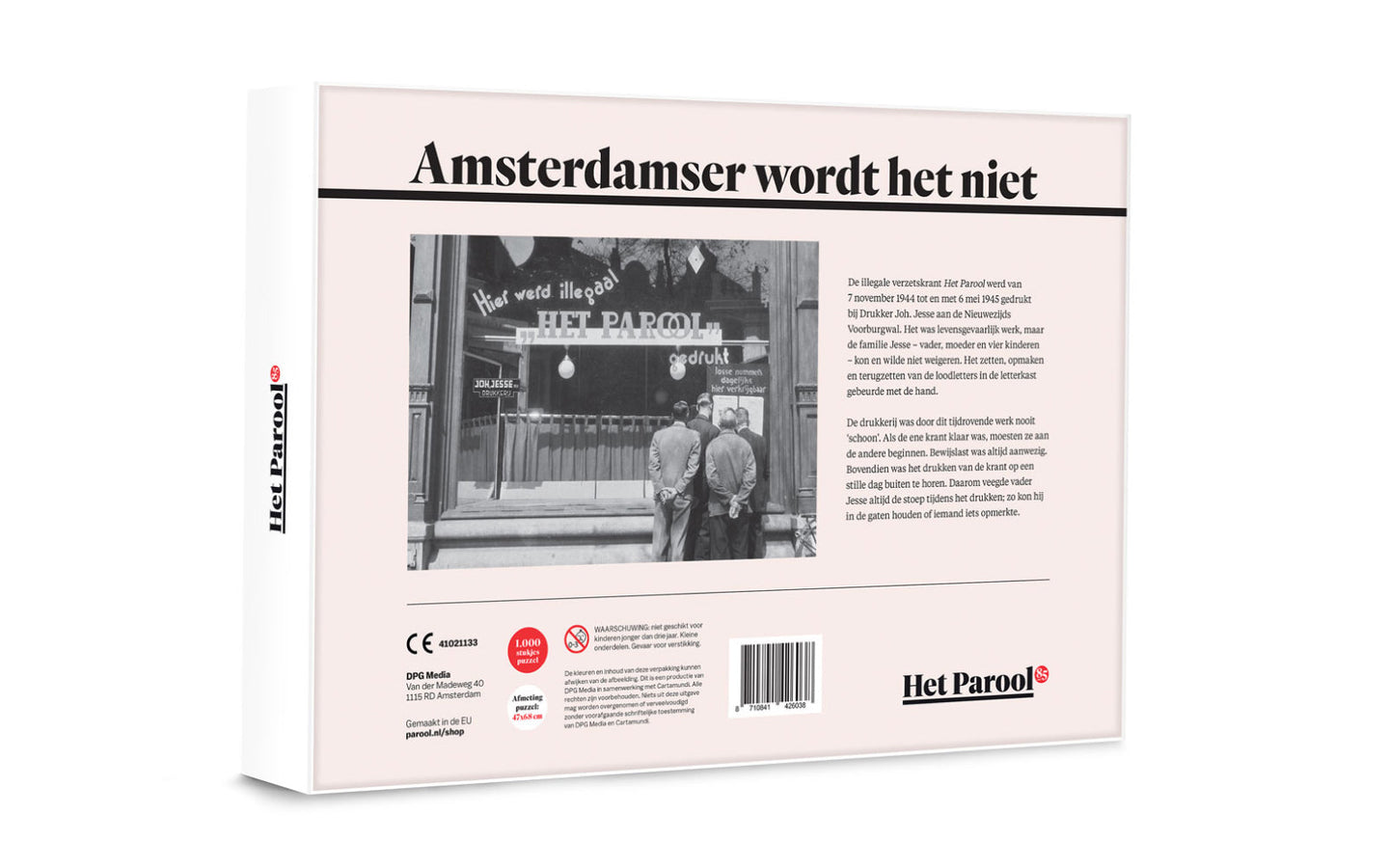 Puzzel Parool 85 jaar - afbeelding 3