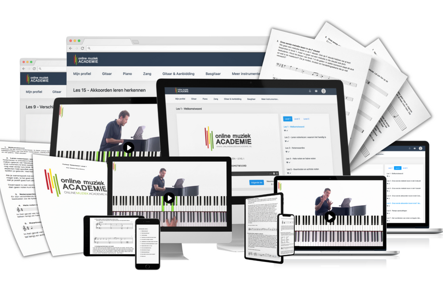 Noten leren lezen - Online Muziek Cursus - afbeelding 1