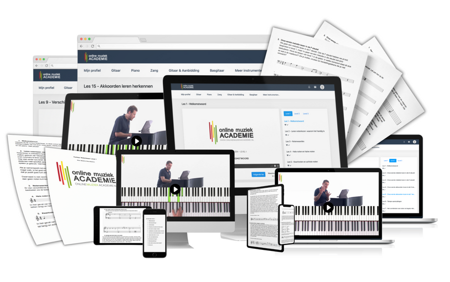 Noten leren lezen - Online Muziek Cursus - afbeelding 1