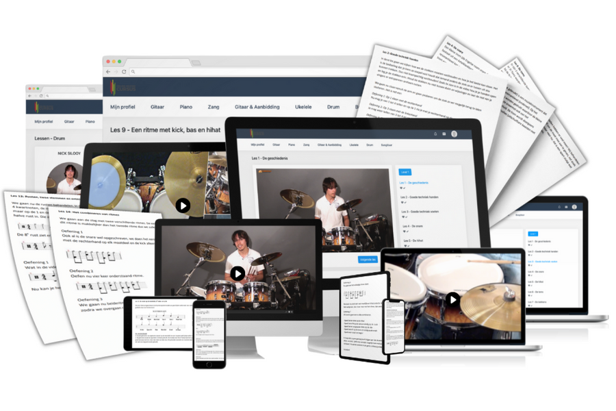 Drumles - Online Muziek Cursus - afbeelding 1