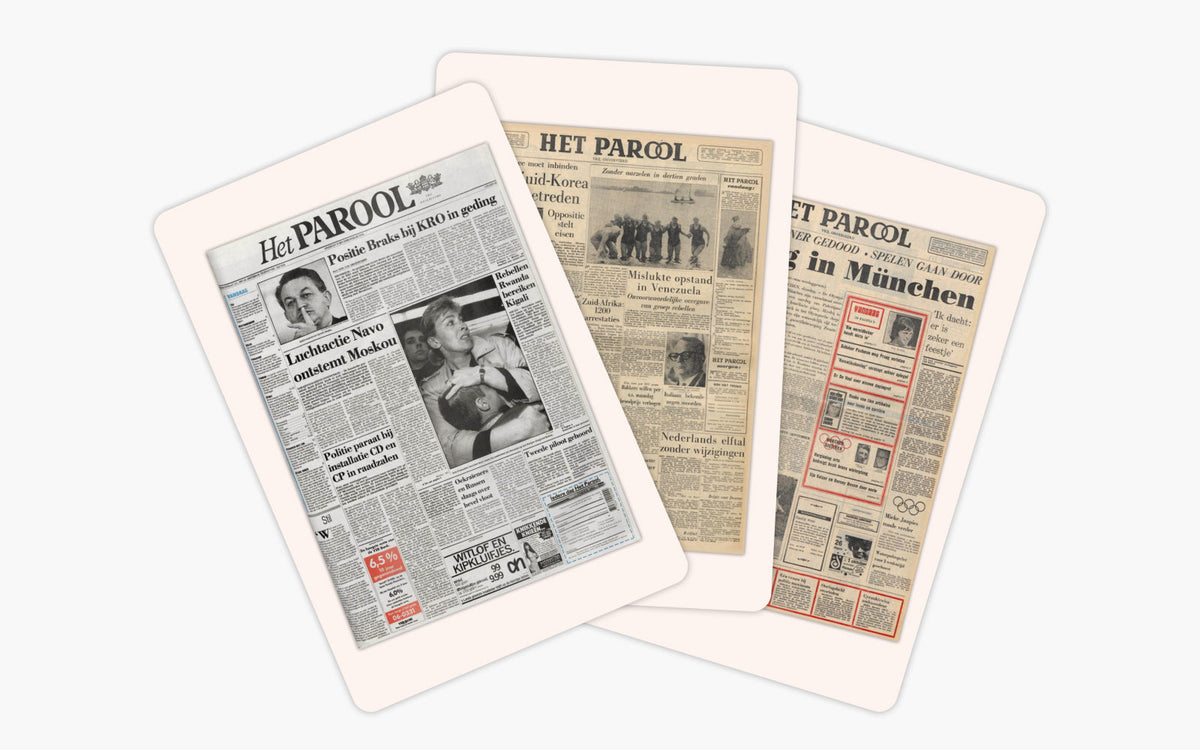 Krantenkoppenspel Het Parool - afbeelding 3